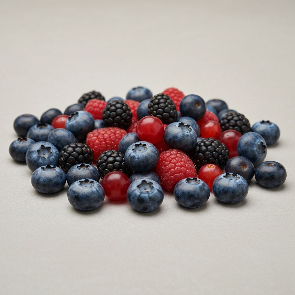 Frische Beeren-Mischung